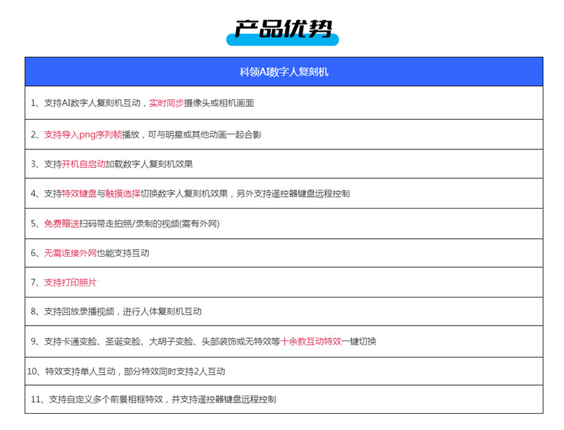 全息艙AI互動拍照機